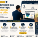 Infographie des 5 chantiers à traiter avant le 15 septembre pour préparer sa rentrée commerciale : bilan du semestre, nettoyage du pipe, calcul de la couverture, recartographie des comptes stratégiques et kickoff de rentrée.